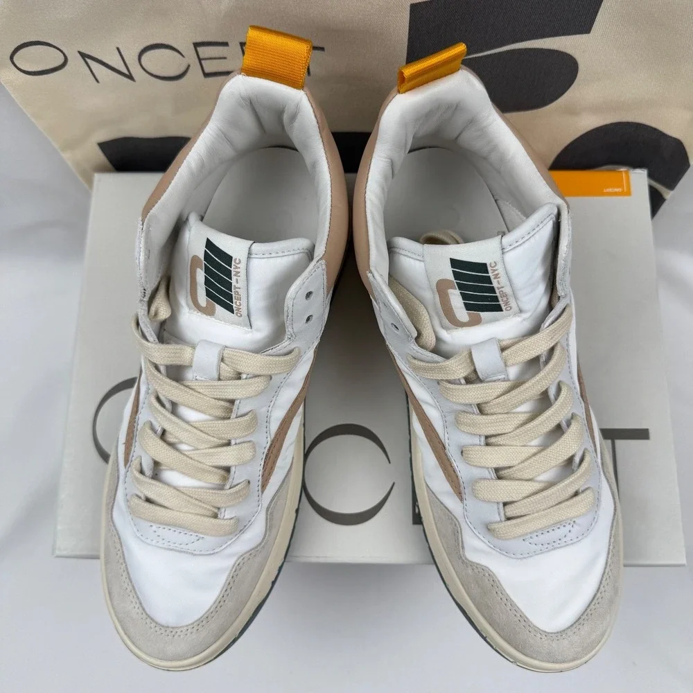 Concept‎ NYC ONCEPT Princeton Oak Women's 9.5 Sneakers Retro Casual Shoes New